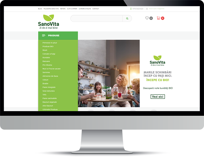 Creste calitatea serviciilor clienti ecommerce senior software sanovita