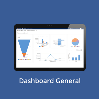 CRM online - Dashboard General