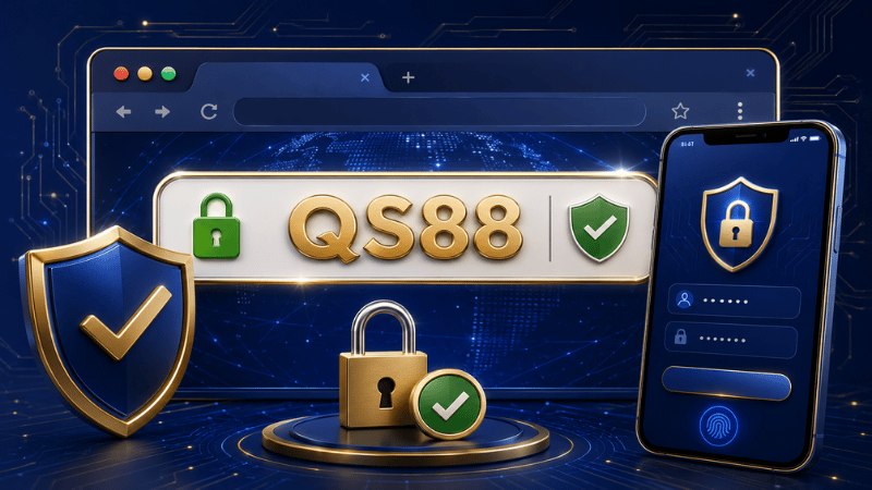 Hướng dẫn kiểm tra link vào QS88 an toàn
